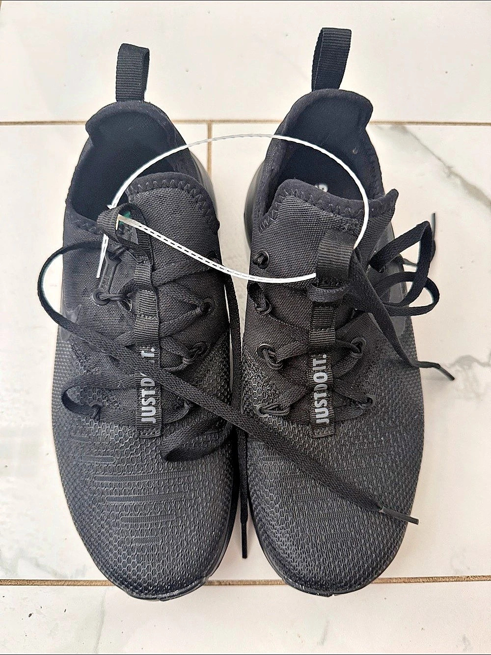 Nike Free TR 7.5 Pure Platinum Igloo Black Athletic Shoes BN